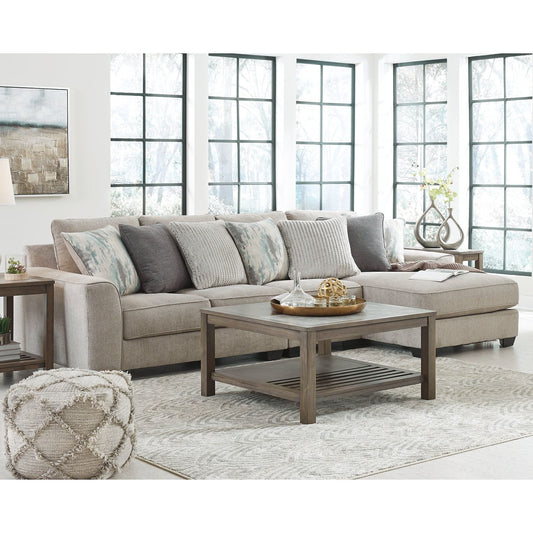 Benchcraft® Ardsley 3-Piece Sectional with Chaise.