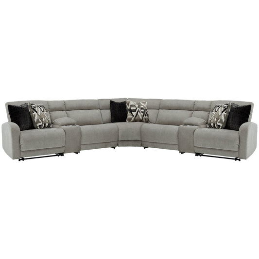 Signature Design by Ashley® Colleyville 7-Piece Power Reclining Sectional.