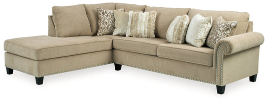 Signature Design by Ashley® Dovemont 2-Piece Sectional with Chaise at   Contempo Furniture  Contempo Furniture Dovemont 2-Piece Sectional with Chaise Signature Design by Ashley®.