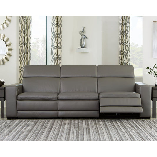 Signature Design by Ashley® Texline 4-Piece Power Reclining Sofa.