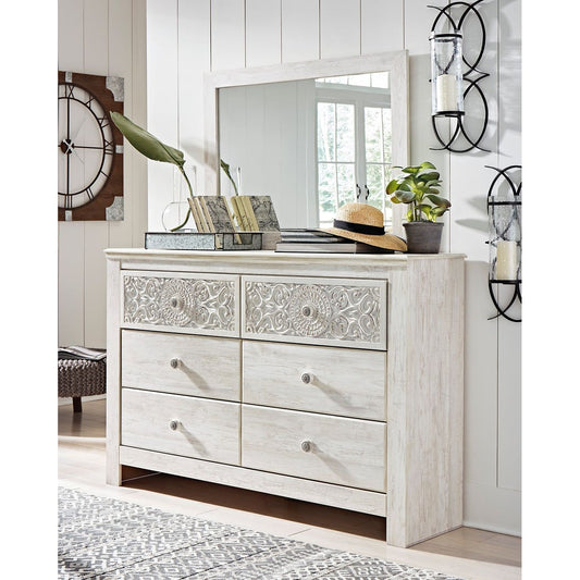 Signature Design by Ashley® Paxberry Dresser and Mirror.