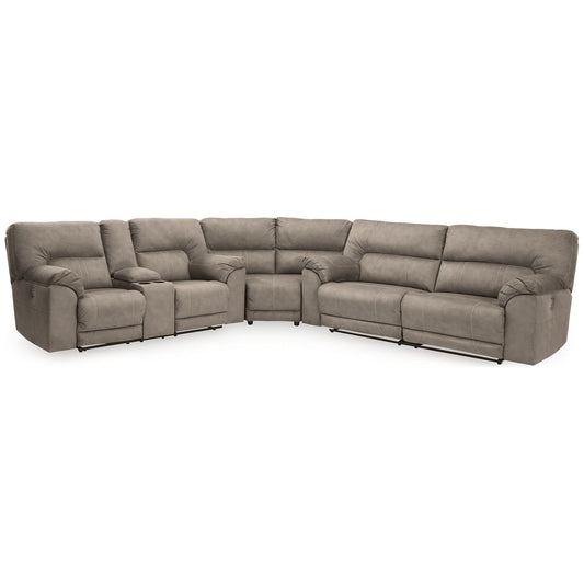 Benchcraft® Cavalcade 3-Piece Power Reclining Sectional.