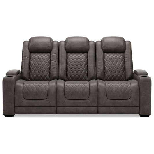 Signature Design by Ashley® HyllMont PWR REC Sofa with ADJ Headrest.