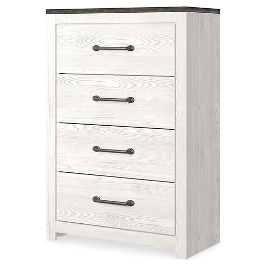 Signature Design by Ashley® Gerridan Four Drawer Chest.