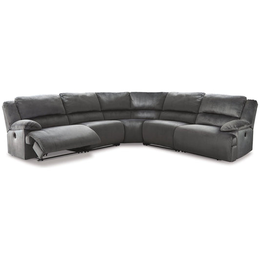 Signature Design by Ashley® Clonmel 5-Piece Reclining Sectional.