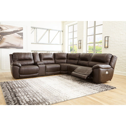 Signature Design by Ashley® Dunleith 6-Piece Power Reclining Sectional.