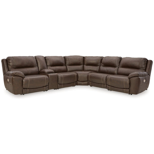 Signature Design by Ashley® Dunleith 6-Piece Power Reclining Sectional.