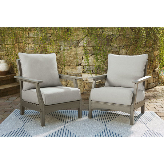 Signature Design by Ashley® Visola Lounge Chair w/Cushion (2/CN).