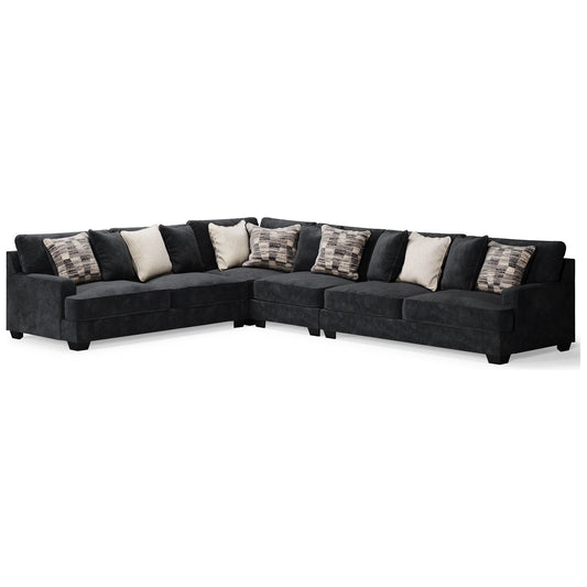 Signature Design by Ashley® Lavernett 4-Piece Sectional.