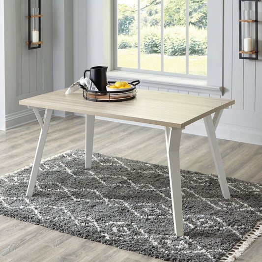 Signature Design by Ashley® Grannen Rectangular Dining Room Table.