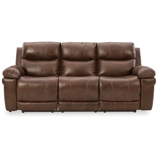 Signature Design by Ashley® Edmar PWR REC Sofa with ADJ Headrest.