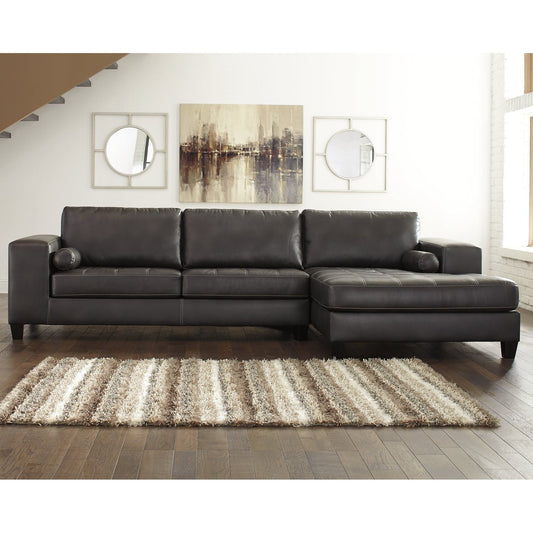 Signature Design by Ashley® Nokomis 2-Piece Sectional with Chaise.