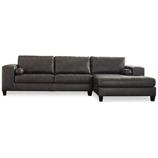 Signature Design by Ashley® Nokomis 2-Piece Sectional with Chaise.