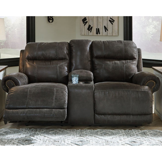 Signature Design by Ashley® Grearview PWR REC Loveseat/CON/ADJ HDRST.