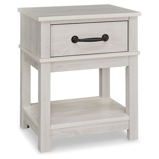 Signature Design by Ashley® Dorrinson One Drawer Night Stand.