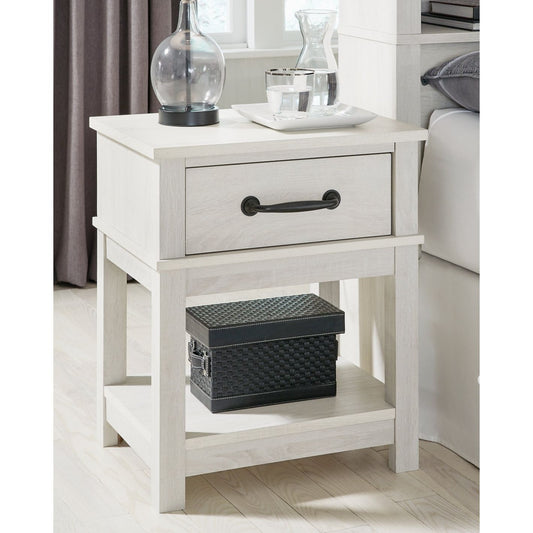 Signature Design by Ashley® Dorrinson One Drawer Night Stand.