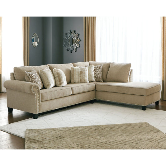 Signature Design by Ashley® Dovemont 2-Piece Sectional with Chaise.