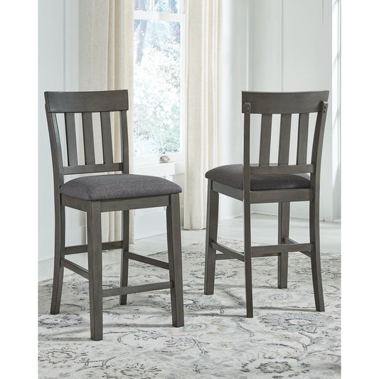 Signature Design by Ashley® Hallanden Upholstered Barstool (2/CN).