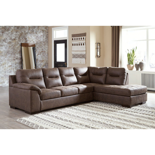 Signature Design by Ashley® Maderla 2-Piece Sectional with Chaise.