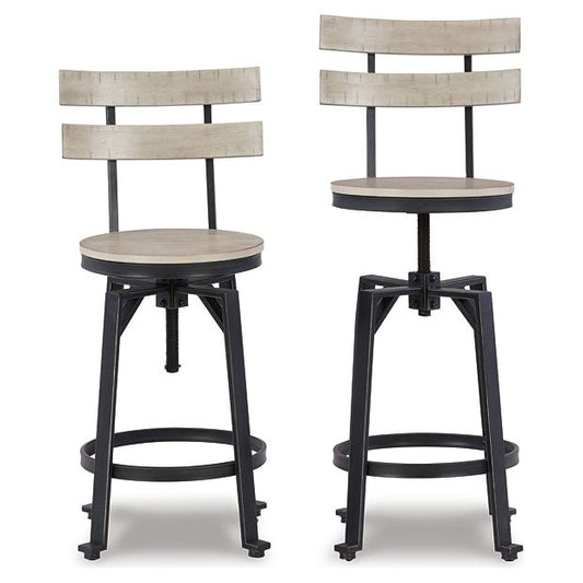 Signature Design by Ashley® Karisslyn Swivel Barstool (2/CN).