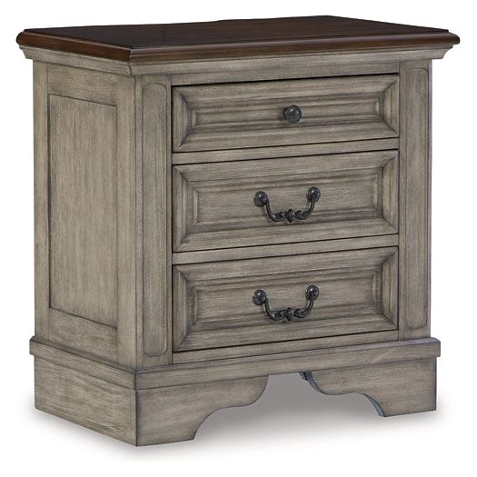 Signature Design by Ashley® Lodenbay Three Drawer Night Stand.