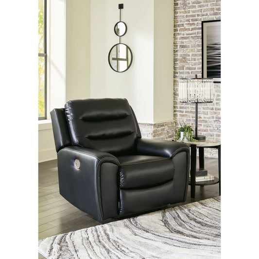 Signature Design by Ashley® Warlin PWR Recliner/ADJ Headrest.