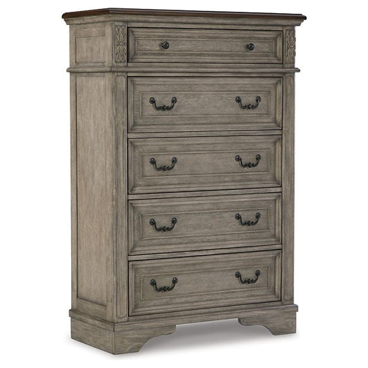 Signature Design by Ashley® Lodenbay Five Drawer Chest.