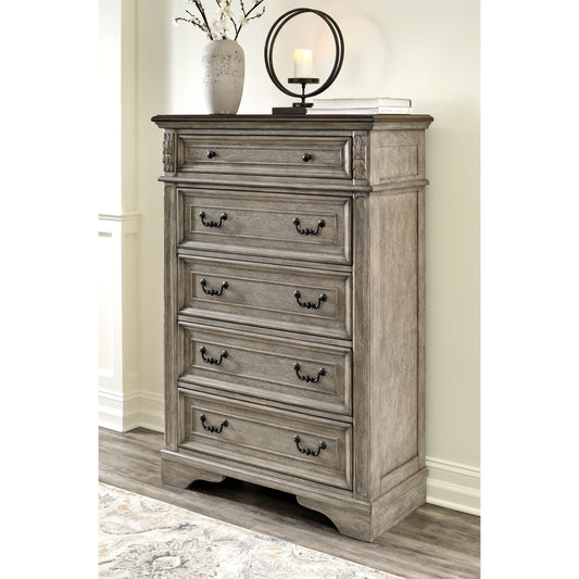 Signature Design by Ashley® Lodenbay Five Drawer Chest.