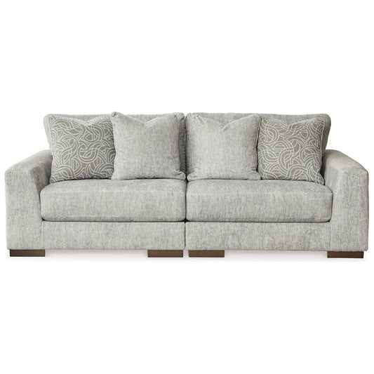 Signature Design by Ashley® Regent Park 2-Piece Sectional Loveseat.