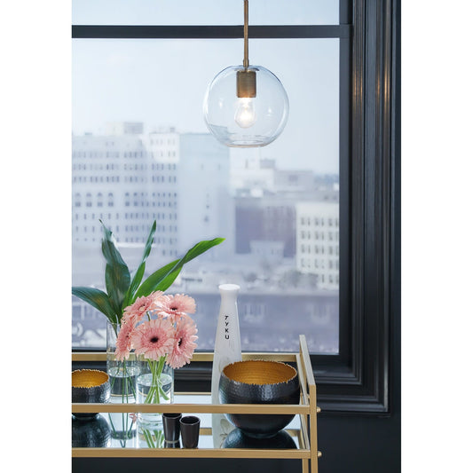 Signature Design by Ashley® Cordunn Glass Pendant Light (1/CN).