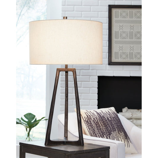 Signature Design by Ashley® Ryandale Metal Table Lamp (1/CN).