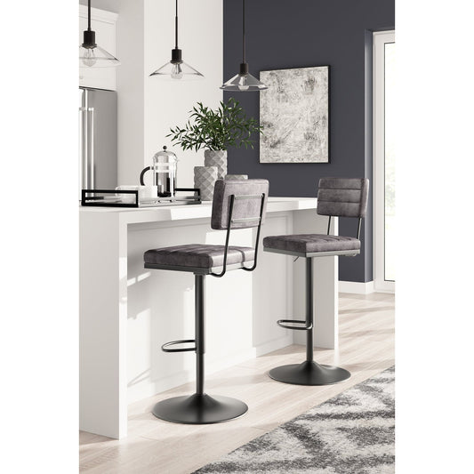 Signature Design by Ashley® Strumford Tall Swivel Barstool (2/CN).