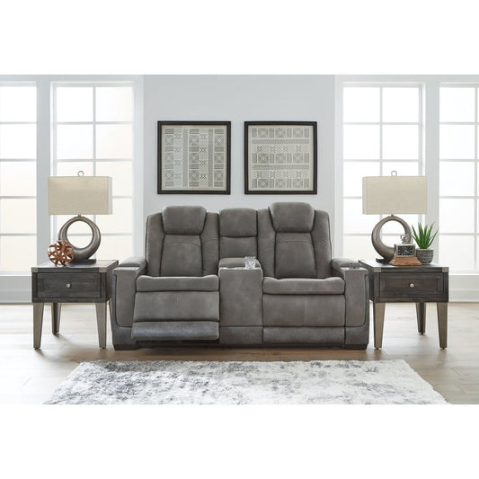 Signature Design by Ashley® Next-Gen DuraPella PWR REC Loveseat/CON/ADJ HDRST.