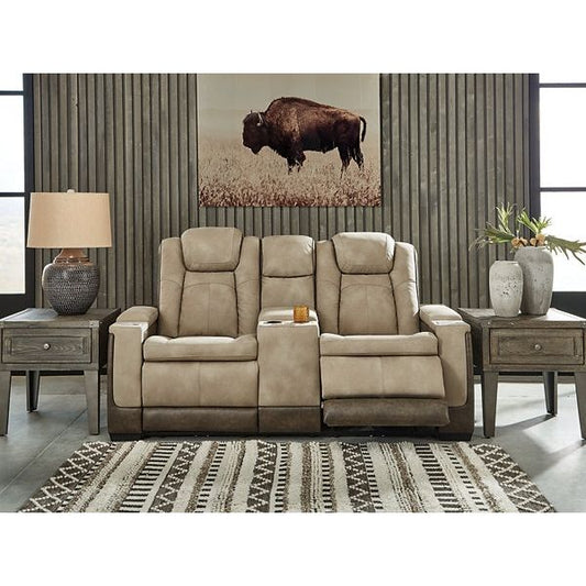 Signature Design by Ashley® Next-Gen DuraPella PWR REC Loveseat/CON/ADJ HDRST.