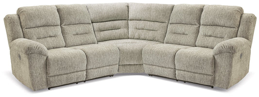 Signature Design by Ashley® Family Den 3-Piece Power Reclining Sectional.