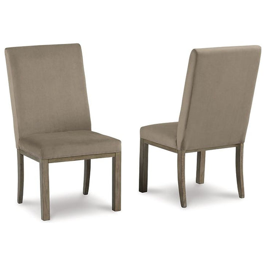 Signature Design by Ashley® Chrestner Dining UPH Side Chair (2/CN).