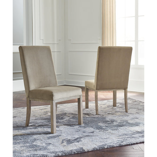 Signature Design by Ashley® Chrestner Dining UPH Side Chair (2/CN).