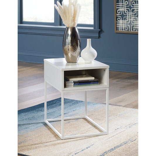 Signature Design by Ashley® Deznee Rectangular End Table.