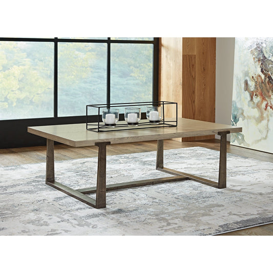 Signature Design by Ashley® Dalenville Rectangular Cocktail Table.