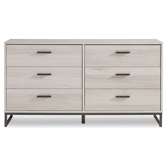 Signature Design by Ashley® Socalle Six Drawer Dresser.