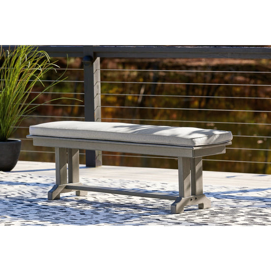 Signature Design by Ashley® Visola Bench with Cushion.