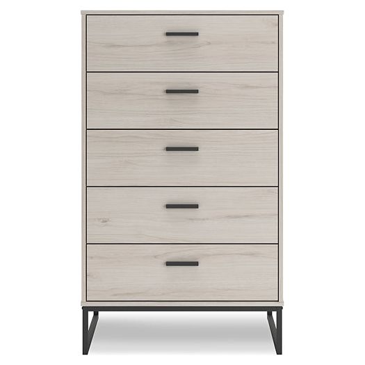 Signature Design by Ashley® Socalle Five Drawer Chest.