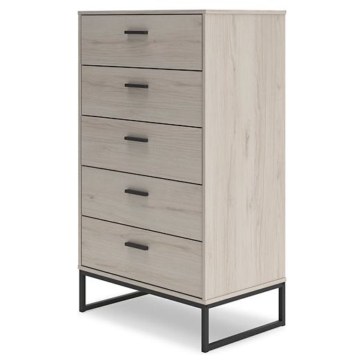 Signature Design by Ashley® Socalle Five Drawer Chest.