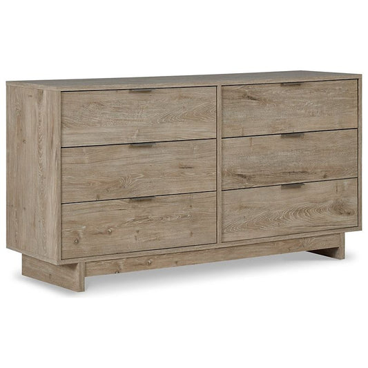 Signature Design by Ashley® Oliah Six Drawer Dresser.