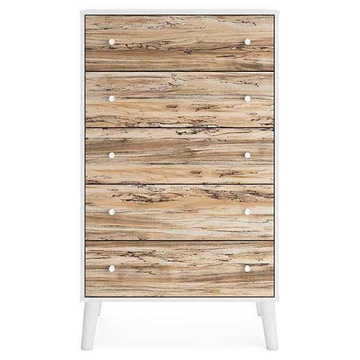 Signature Design by Ashley® Piperton Five Drawer Chest.