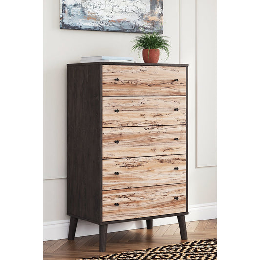 Signature Design by Ashley® Piperton Five Drawer Chest.