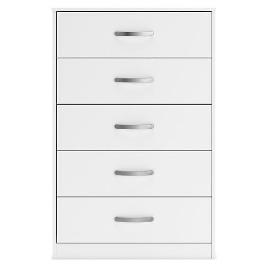 Signature Design by Ashley® Flannia Five Drawer Chest.