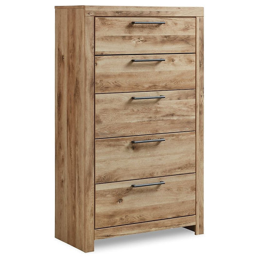 Signature Design by Ashley® Hyanna Five Drawer Chest.