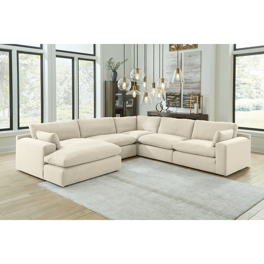 Benchcraft® Elyza 5-Piece Sectional with Chaise.