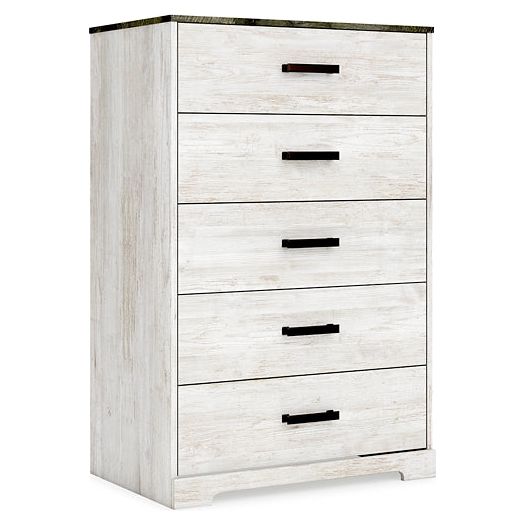 Signature Design by Ashley® Shawburn Five Drawer Chest.